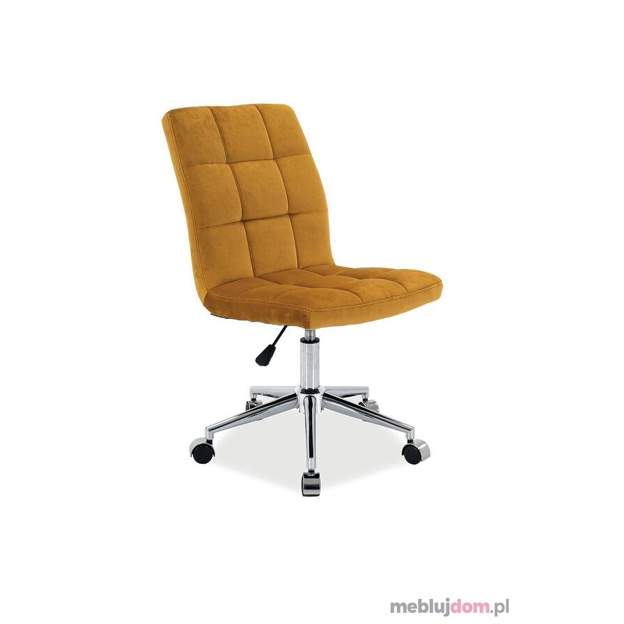 Fotel obrotowy Q-020 Velvet Signal curry