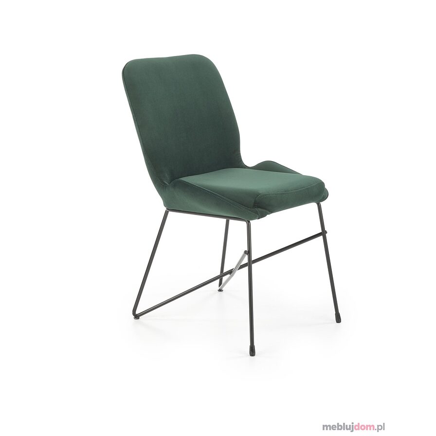 Krzesło K-454 Halmar Ciemnozielony