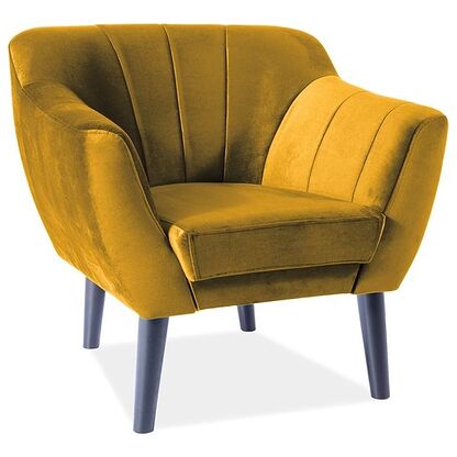 Sofa TREFL VELVET 1 Signal curry