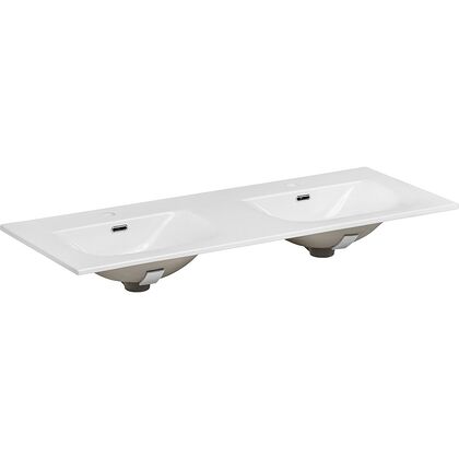 Umywalka ceramiczna dwukomorowa SKY 120D