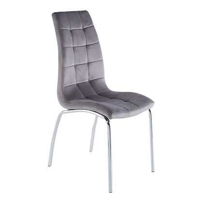 Krzesło DC2-092V Velvet Szare