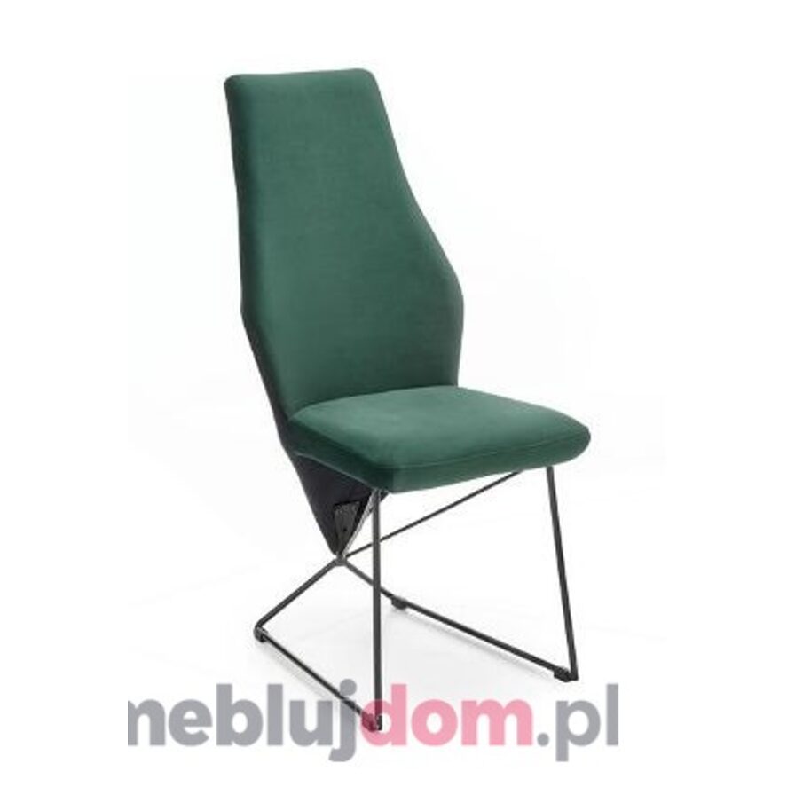 Krzesło K-485 Halmar Ciemny zielony 