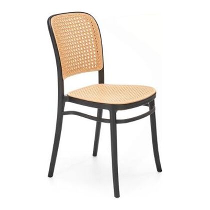 Krzesło K-483 Halmar Naturalny + Czarny