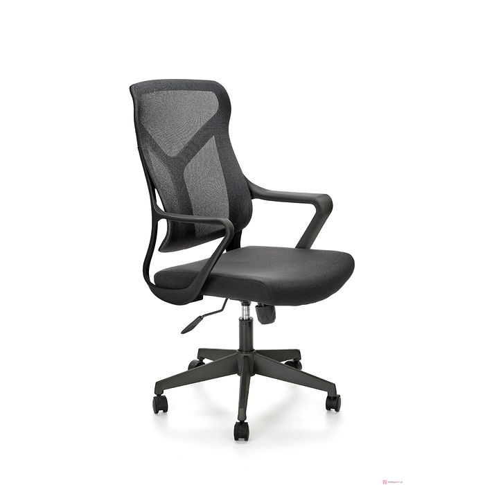 Fotel obrotowy SANTO Halmar czarny front-bok