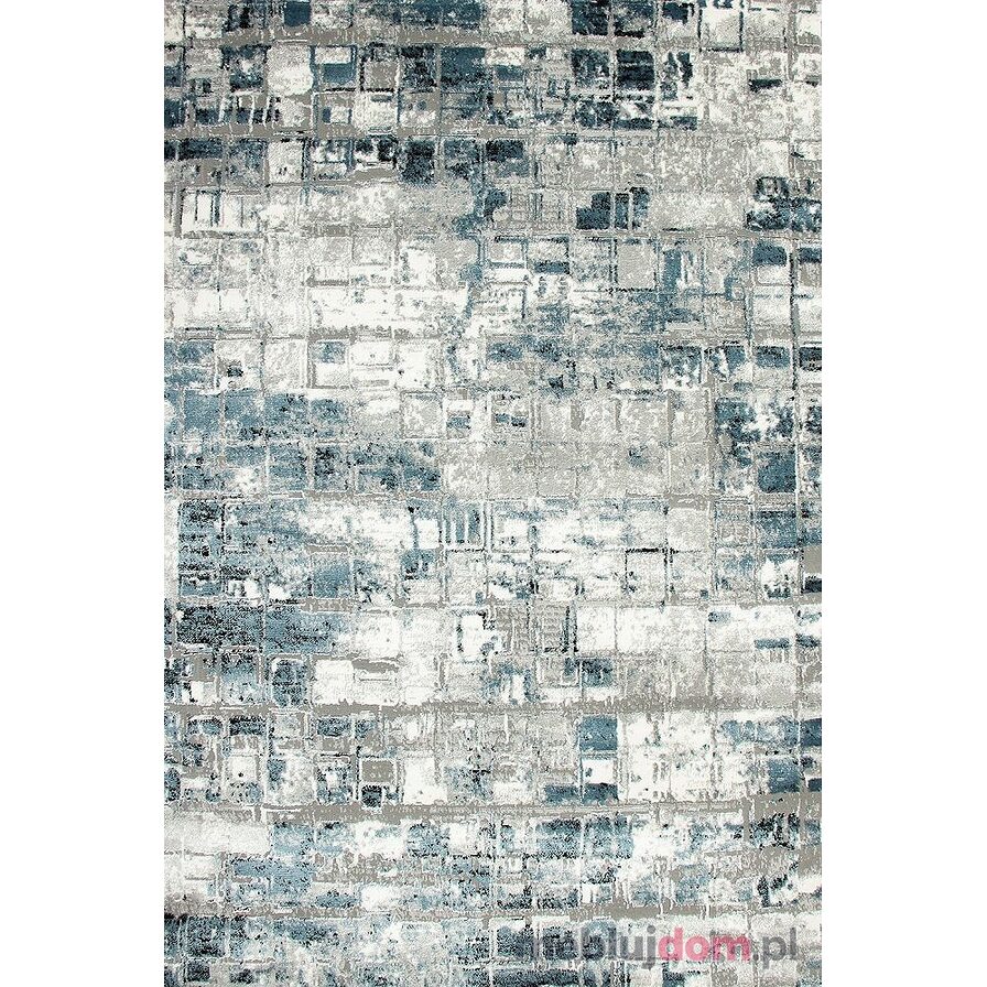 Dywan HOME NP136A GREY/BLUE Niebiesko-Szaro-Beżowy