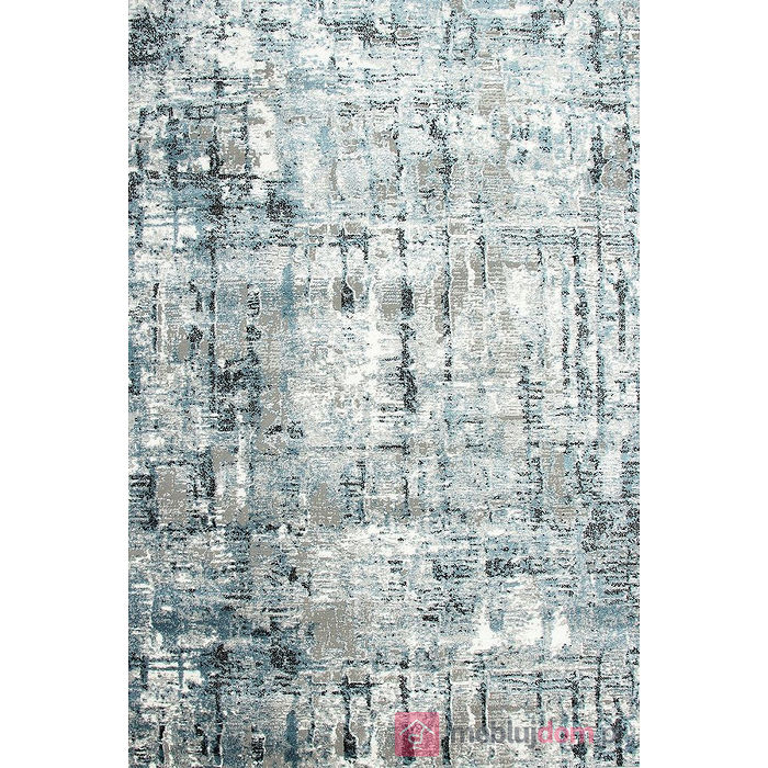 Dywan HOME NP138A GREY/BLUE Niebiesko-Szary