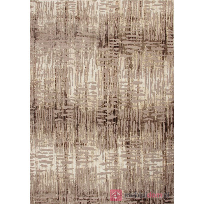 Dywan HOME W7050 L.BROWN/BEIGE Kremowo-Beżowo-Brązowy