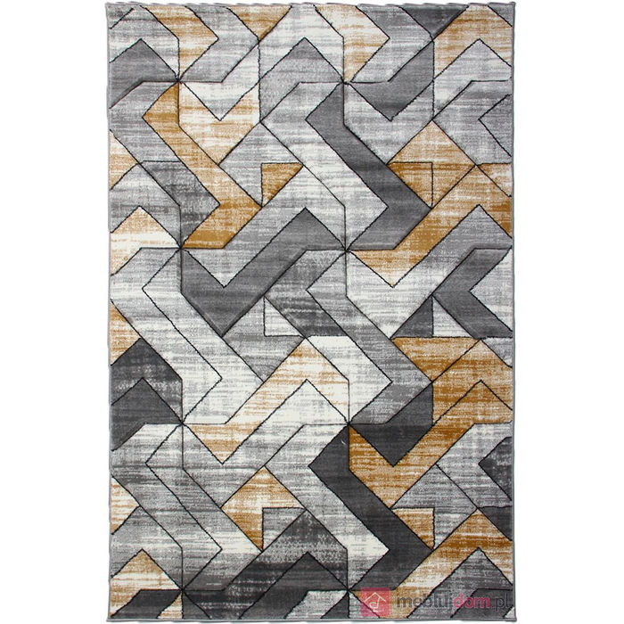 Dywan COSMIC CARVING 5103 wielobarwny w geometryczne wzory