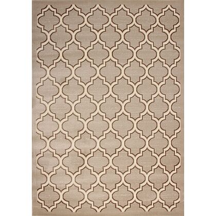 Dywan ROXY 8359B BEIGE Prostokąt Brązowo-Beżowy
