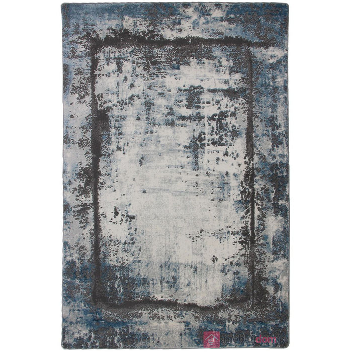 Dywan GALYA K4065T BLUE/BLUE popielaty z niebieskimi akcentami
