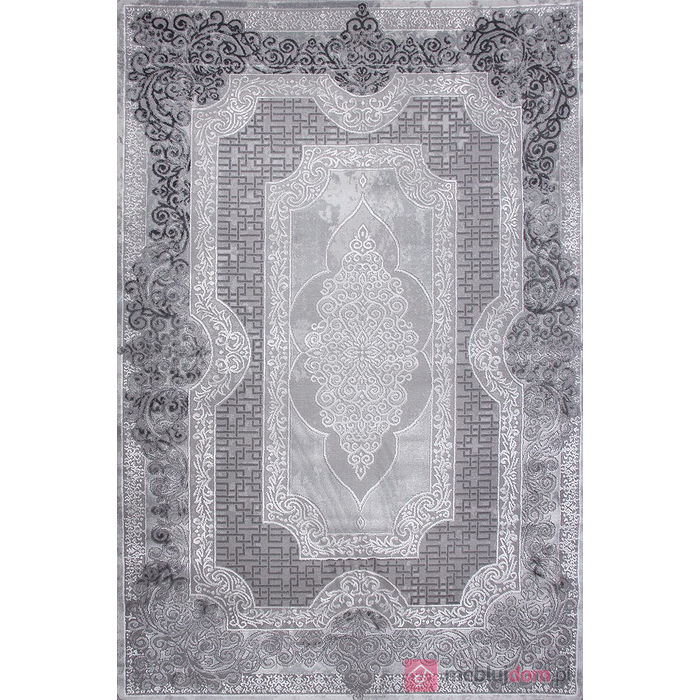 Dywan GALYA K4024A GREY / GREY szary z klasycznym wzorem