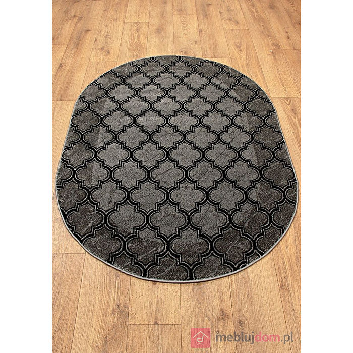 Dywan ROXY 9264A BLACK Owal