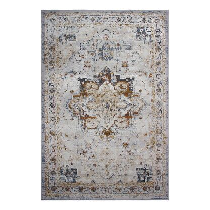 Dywan SPRANDI A2175A IVORY / L.BLUE szary klasyczny 