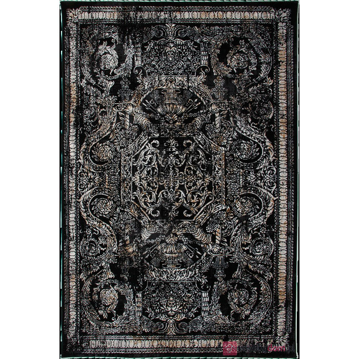 Dywan TENDER 27185A BLACK/L.GREY VELVET klasyczny