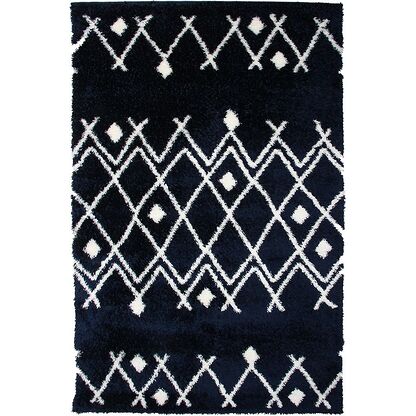 Dywan BOHO 590 NAVY BLUE/CREAM