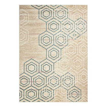 Dywan DREAM 18026/142 beżowy w heksagony