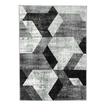 Dywan DREAM 18063/198 w odcieniach szarości z geometrycznym wzorem