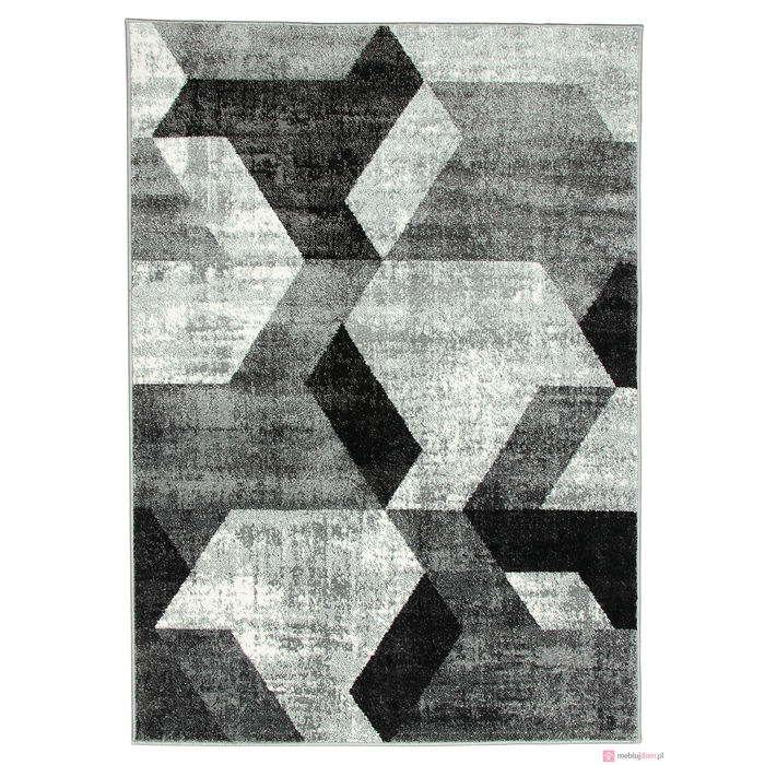 Dywan DREAM 18063/198 w odcieniach szarości z geometrycznym wzorem