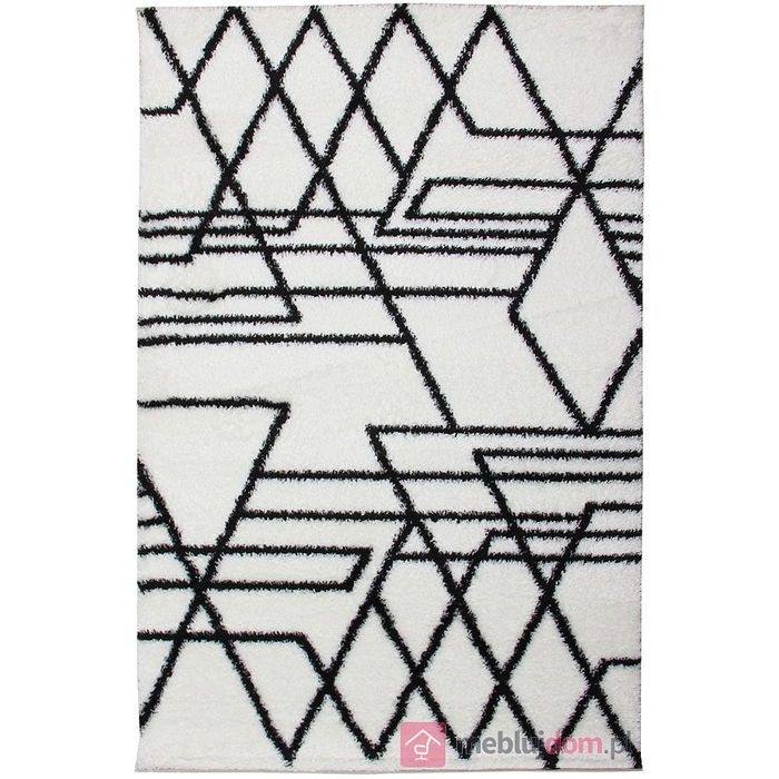 Dywan BOHO 610 Kremowo-Czarny