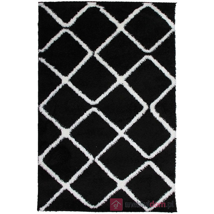 Dywan BOHO 613 Czarno-Kremowy