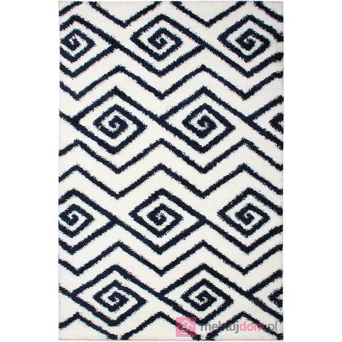 Dywan BOHO 638 Kremowo-Granatowy