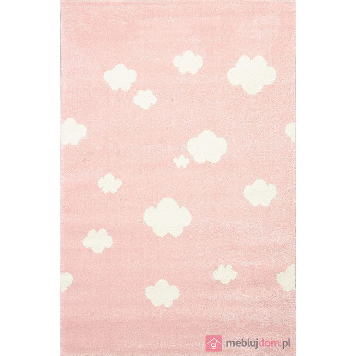 Dywan KIDDY CLOUDS1 PINK różowy w chmurki dla dziecka