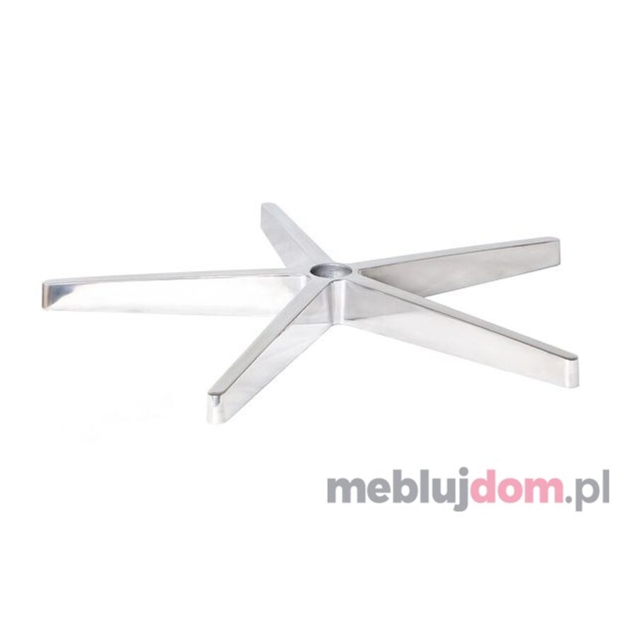 Podstawa (gwiazda) do foteli obrotowych polerowane aluminium