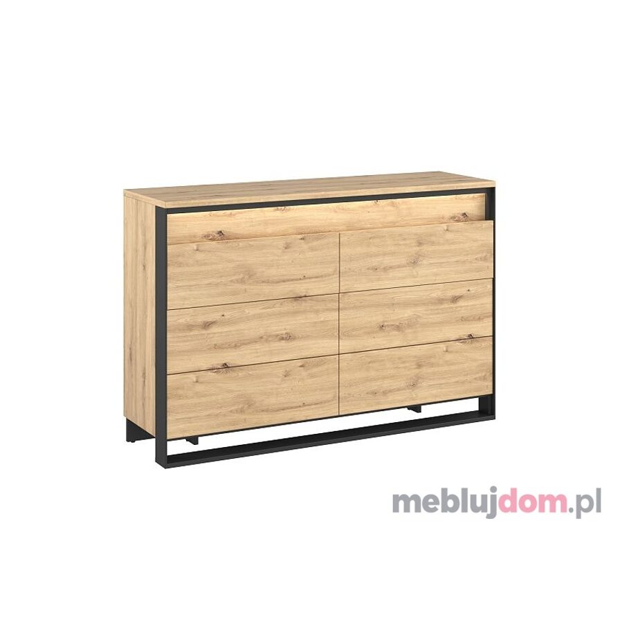 Komoda QUANT QS-04 na Białym Tle 