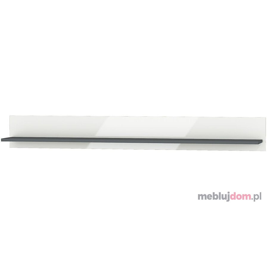 Półka THEA WHITE WHP-2 Biały + Antracyt