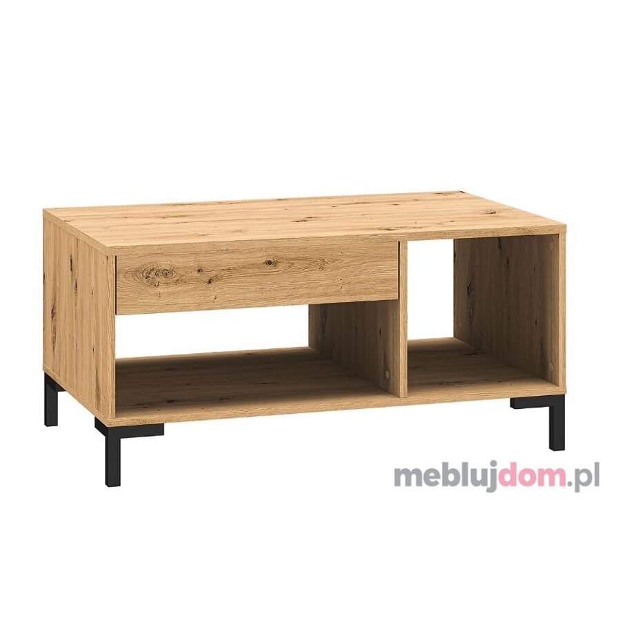 Stolik kawowy NEVIO 21 dąb artisan z szufladą