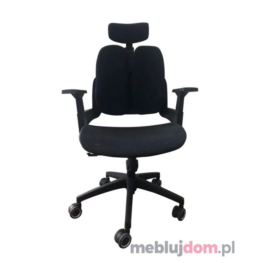 Fotel biurowy VENTILER czarny siatka