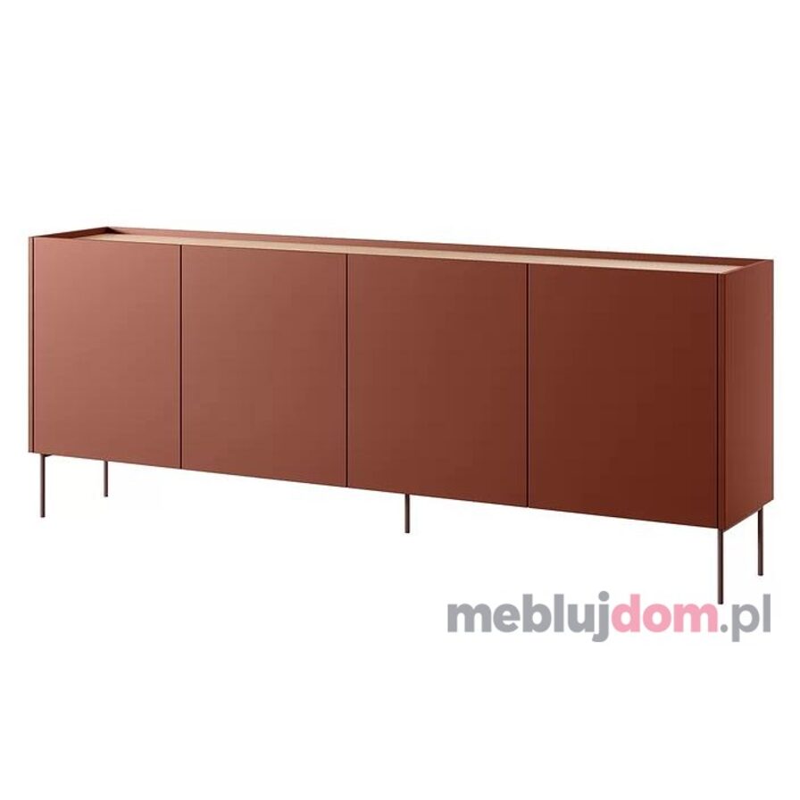 Komoda DESIN 220 4D Ceglasty