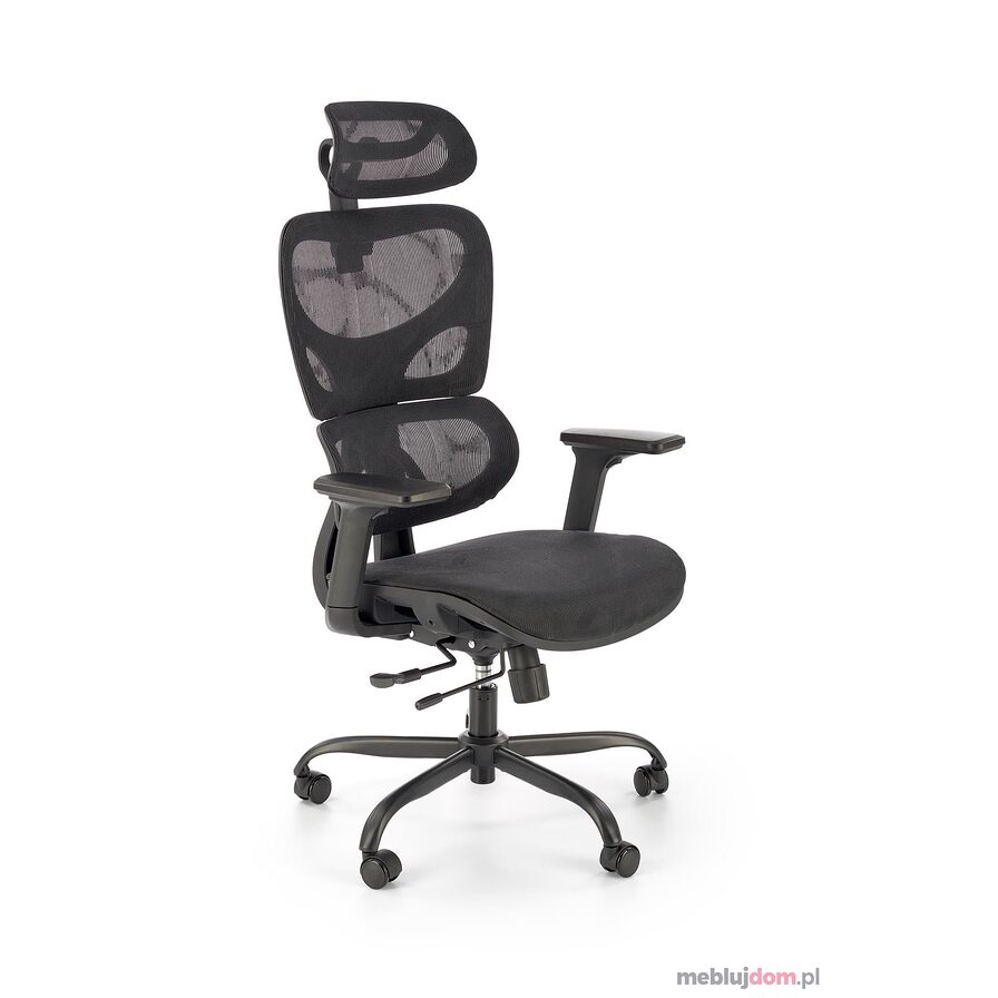 Fotel ergonomiczny GOTARD czarny Halmar z mechanizmem multiblock