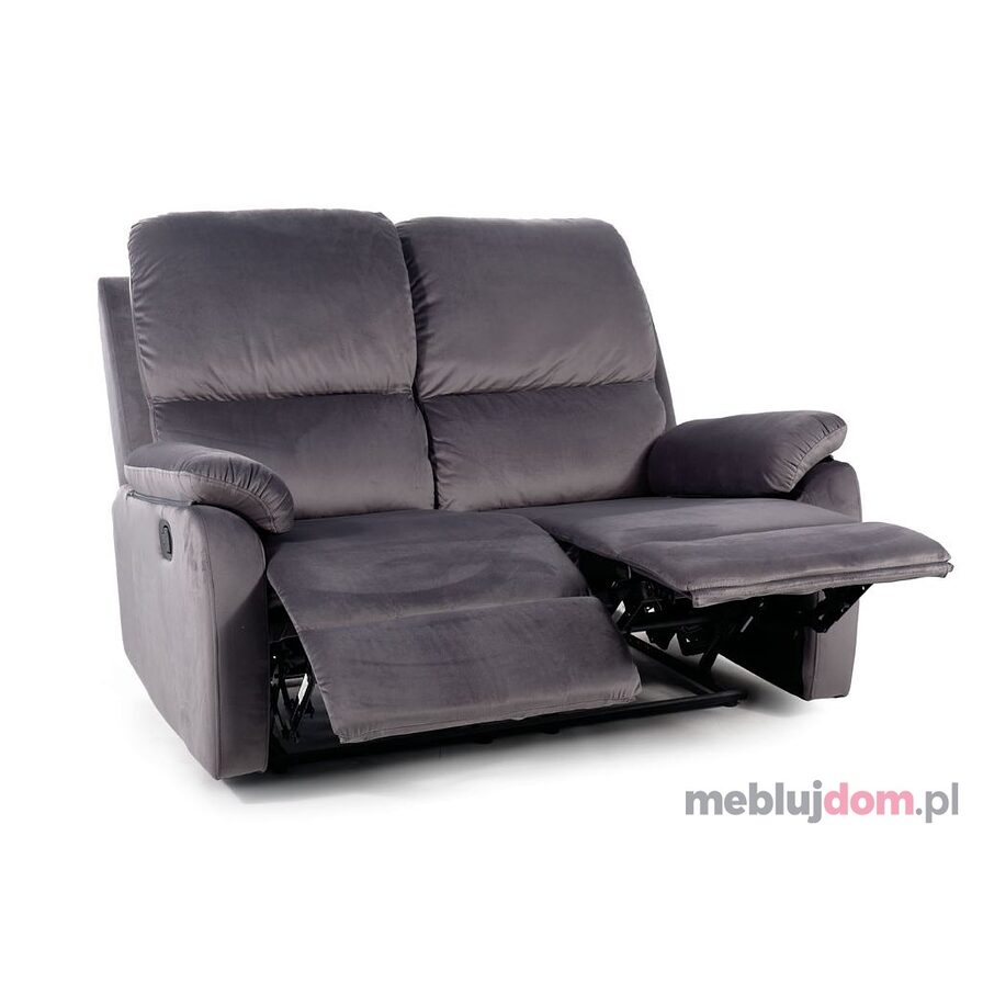 Sofa rozkładana SPENCER 2 VELVET Signal szara bluvel 14