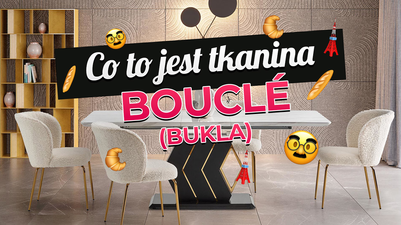 Tkanina Boucle (Bukla) - baranek który podbił wnętrza Polaków!